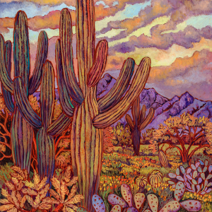 Desert Splendor — original oil painting by Maia Leisz
