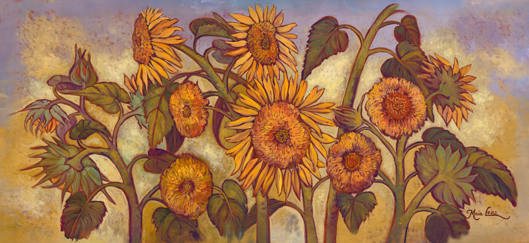 Golden Sunflowers