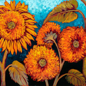 Panorama of Sunshine — original oil painting by Maia Leisz