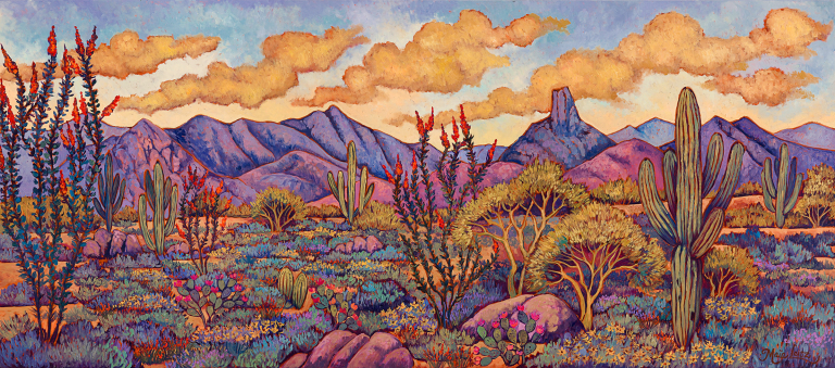 Pinnacle Peak Blooming