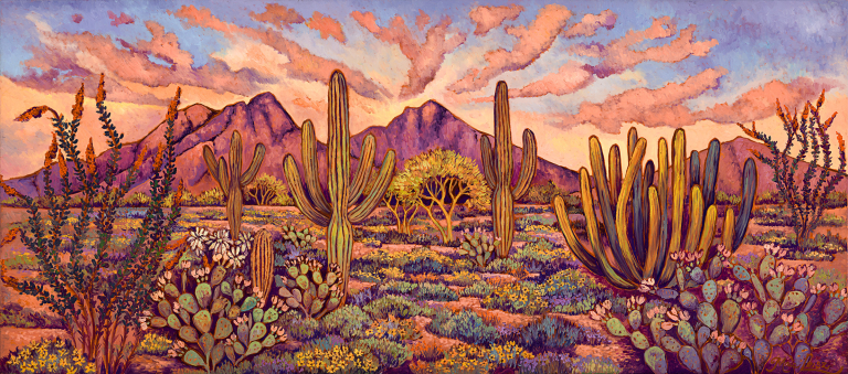 Blooming Sunset