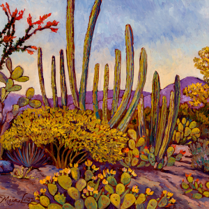 Desert Dance — original oil painting by Maia Leisz