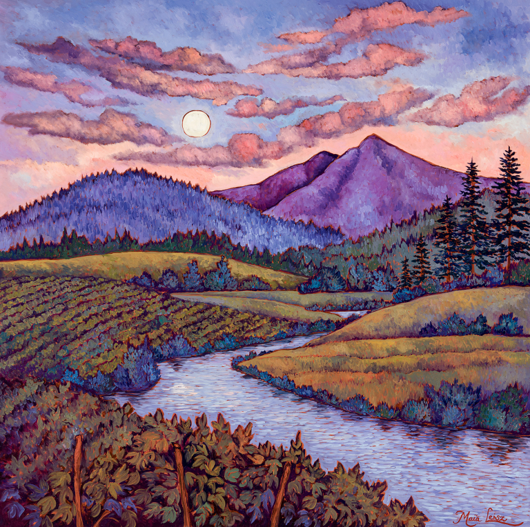 Moon Over the Vines