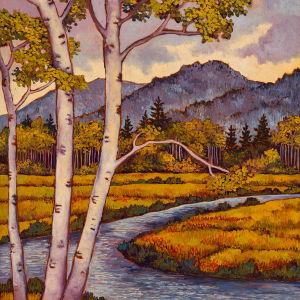Late Summer Aspen by Maia Leisz