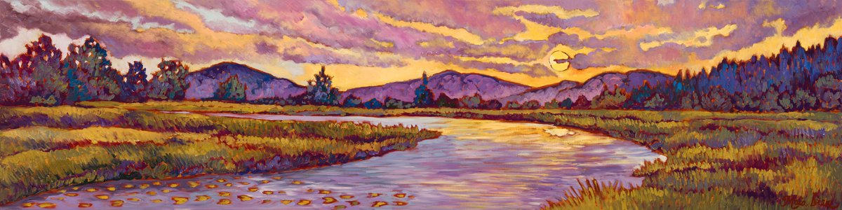 A Reflective Evening by Maia Leisz
