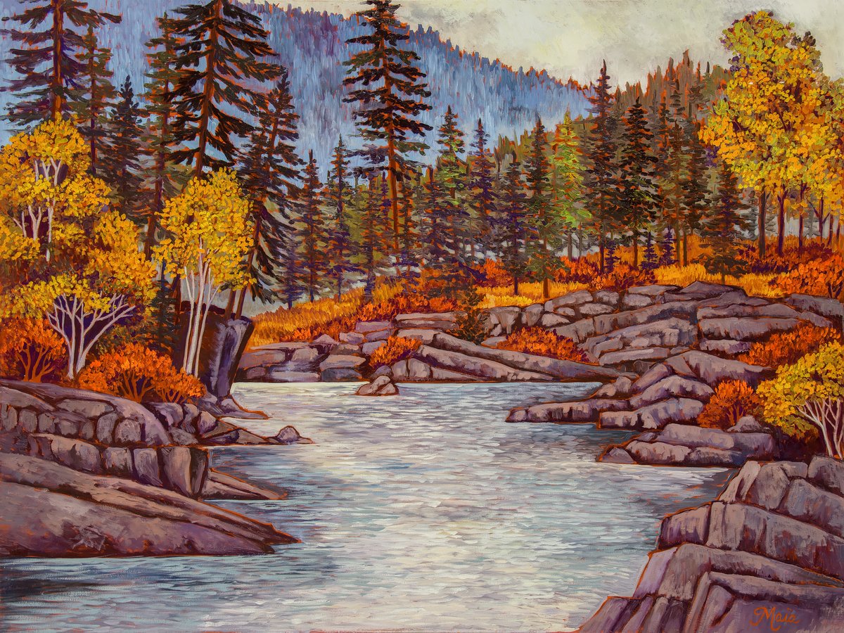 Above the Falls by Maia Leisz