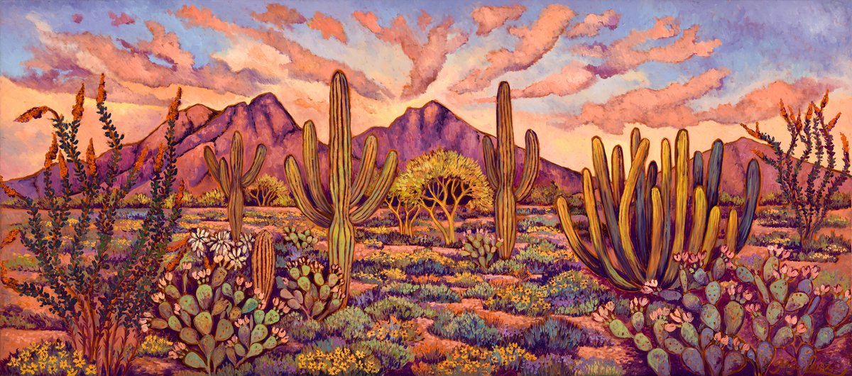 Blooming Sunset by Maia Leisz