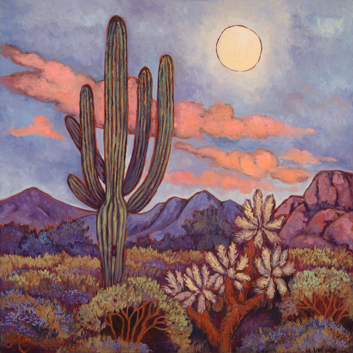 Cholla Moon by Maia Leisz