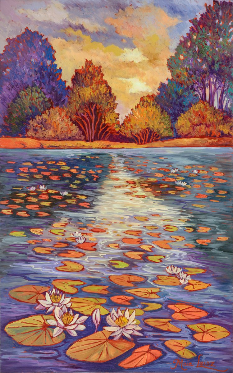 Dawning Lillies by Maia Leisz