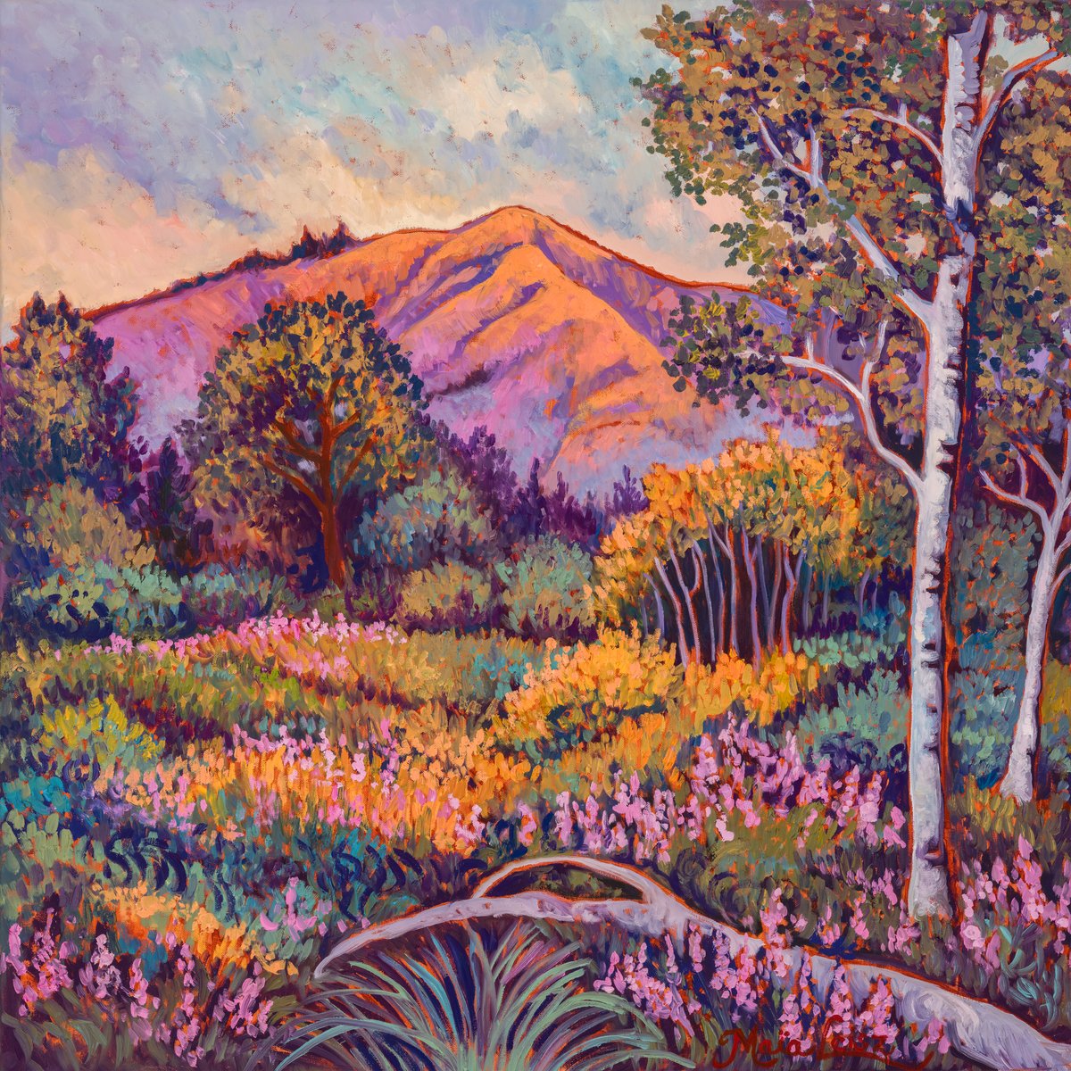 Glowing Fireweed by Maia Leisz