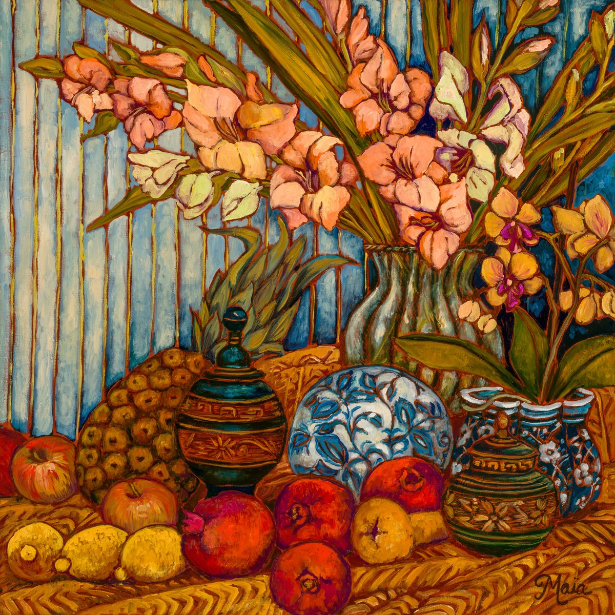 Joyful Glads by Maia Leisz
