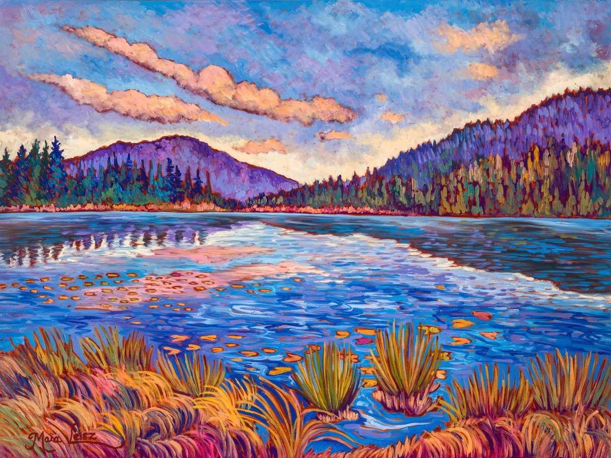 Lake Clouds by Maia Leisz