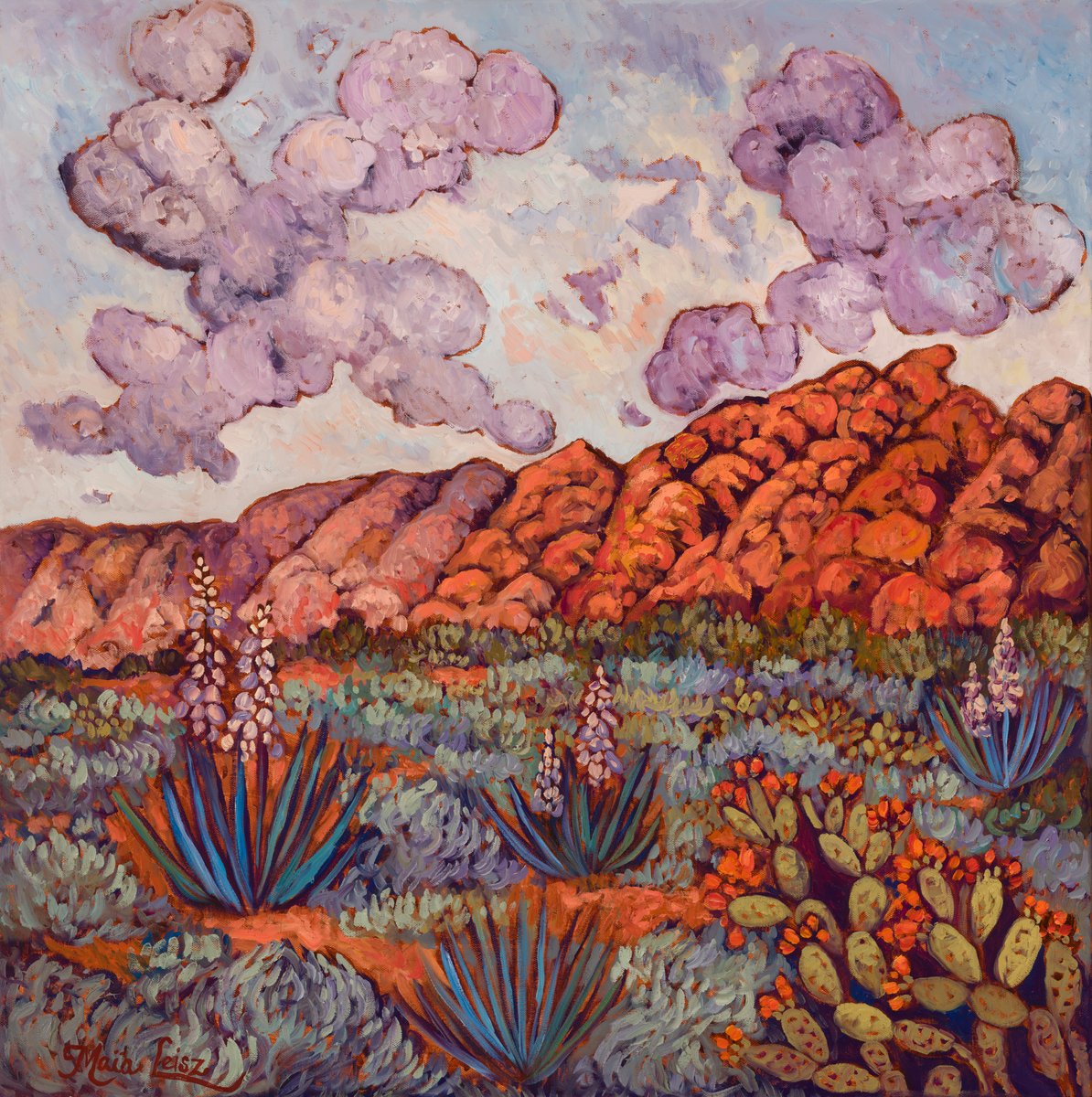 Snow Canyon Serenade by Maia Leisz